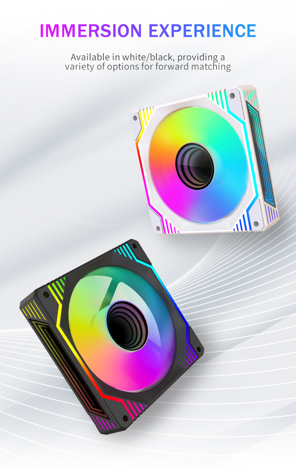 TrueNort Pc Case Fan 120mm RGB 6Pin 12V 3W Black, Single Fan | LC-30-02 TrueNort Pc Case Fan 120mm RGB 6Pin 12V 3W Black, Single Fan | LC-30-02